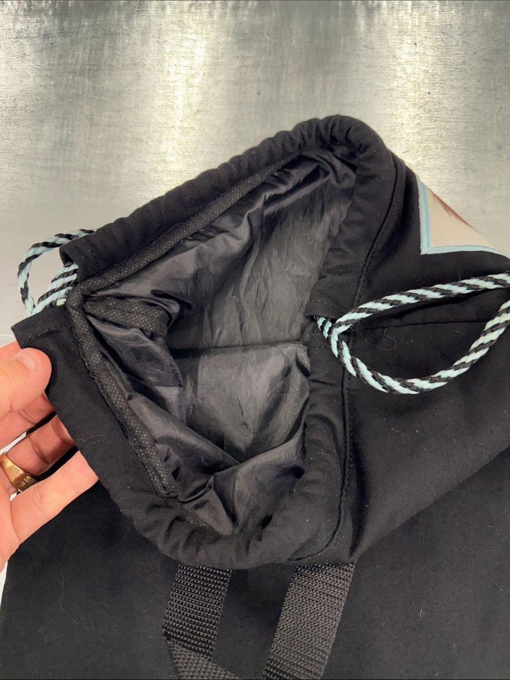RARE Black One Direction Drawstring Gym Sack - Picture 3 of 3